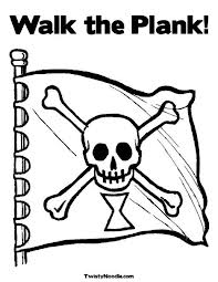 walk the plank pirate flag