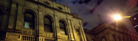 Victorian Supreme Court - night